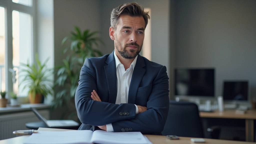 Professioneel kantoor met focus op prioriteitsmanagement en taakplanning